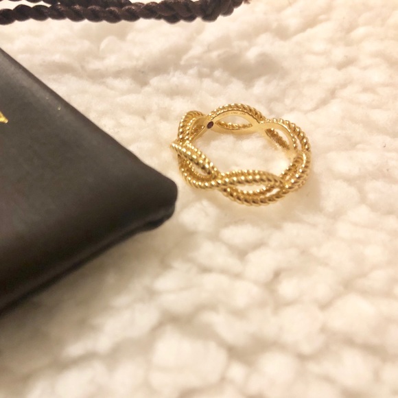 SOLD!!!Roberto Coin 18k yellow gold ring 6.75 - Picture 4 of 4